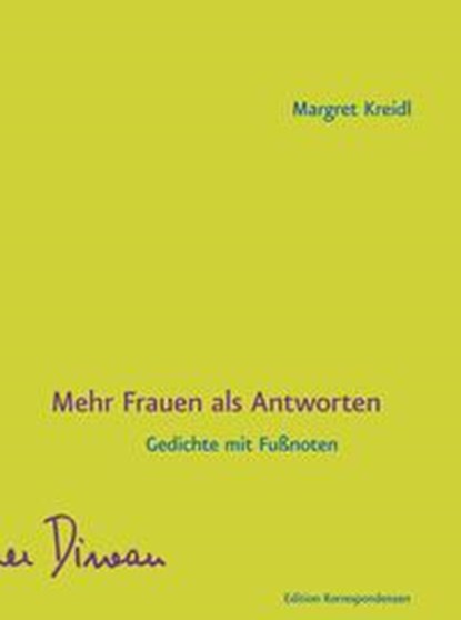 Mehr Frauen als Antworten, Margret Kreidl - Gebonden - 9783902951755