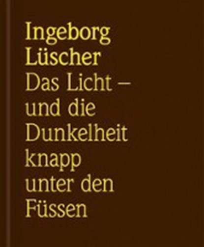 Ingeborg Lüscher, BIEDER,  Patricia ; Müller, Hans-Joachim ; Robecchi, Michele ; Vögele, Christoph - Gebonden - 9783903004924