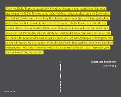 Kunst und Revolution, RAUNIG,  Gerald - Paperback - 9783903046153
