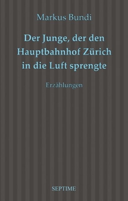 Der Junge, der den Hauptbahnhof Zürich in die Luft sprengte, Markus Bundi - Ebook - 9783903061767