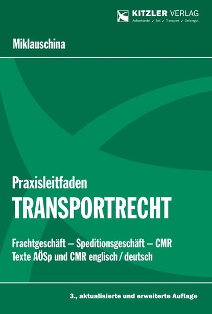Praxisleitfaden Transportrecht, Robert Ra Miklauschina - Paperback - 9783903285262