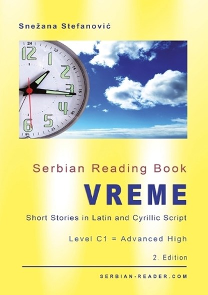Serbian Reading Book "Vreme", Snezana Stefanovic - Paperback - 9783903517134