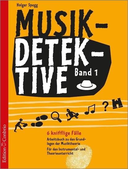 Musikdetektive Band 1, Holger Spegg - Gebonden - 9783905847802
