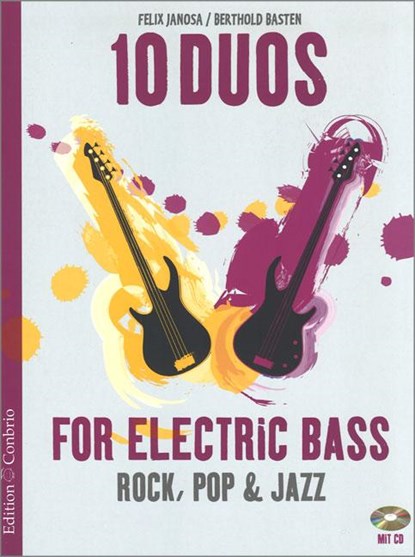 10 Duos for Electric Bass, Felix Janosa ; Berthold Basten - Gebonden - 9783905847956