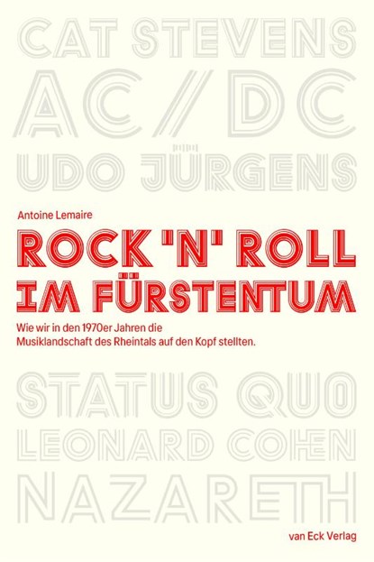Rock 'n' Roll im Fürstentum, Antoine Lemaire - Gebonden - 9783905881783