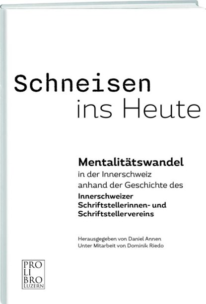 Schneisen ins Heute, Daniel Annen ; Domenik Riedo - Paperback - 9783905927757