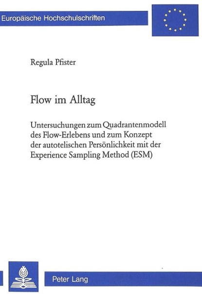 Flow im Alltag, Pfister Regula Pfister - Paperback Adobe PDF - 9783906769271