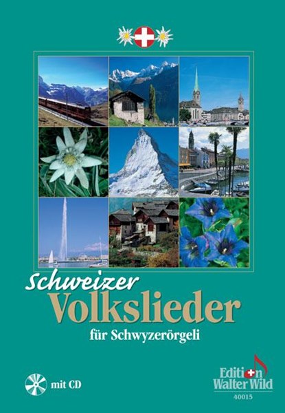 Schweizer Volkslieder für Schwyzerörgeli, niet bekend - Gebonden - 9783906848099