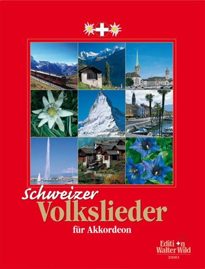 Schweizer Volkslieder, niet bekend - Paperback - 9783906848143