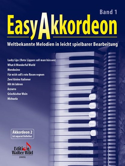 Easy Akkordeon Band 1, Nelly Leuzinger - Gebonden - 9783906848235