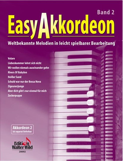 Easy Akkordeon Band 2, Nelly Leuzinger - Gebonden - 9783906848259