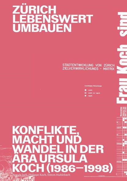 Zürich lebenswert umbauen, Regula Iseli ; Philippe Koch ; Simon Mühlebach - Paperback - 9783909928996
