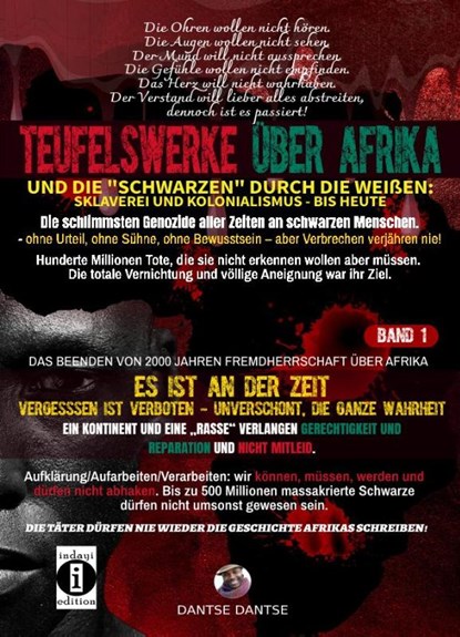 Teufelswerke über Afrika und die "Schwarzen" durch die Weißen Band 1, Dantse Dantse - Paperback - 9783910273009