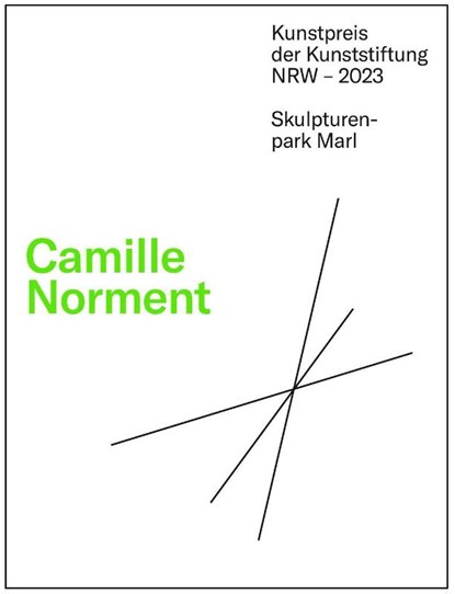 Kunstpreis der Kunststiftung NRW - Nam June Paik Award 2023, Camille Norment - Paperback - 9783910298088