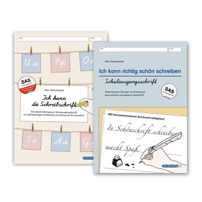 Ich kann die Schreibschrift und Ich kann richtig schön schreiben - Ausgabe Schulausgangsschrift - 2 Hefte, Katrin Langhans - Paperback - 9783910429338