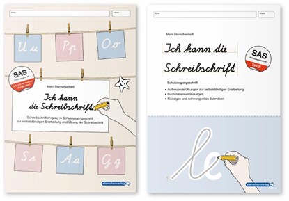 Ich kann die Schreibschrift + Übungsheft zu den Buchstabenverbindungen -Schulausgangsschrift - 2 Hefte, Katrin Langhans - Paperback - 9783910429727