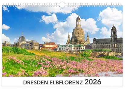 Kalender Dresden Elbflorenz 2026, Peter Schubert - Paperback - 9783910680425