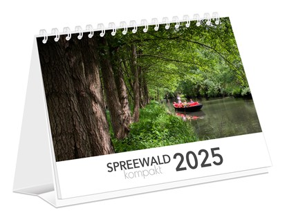 Kalender Spreewald kompakt - Peter Becker 2025, K4 Verlag ;  Peter Becker - Paperback - 9783910680838