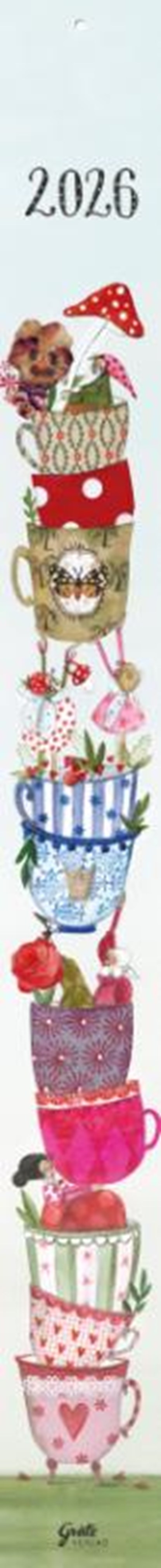 Streifenkalender Tassen 2026, Silke Leffler - Paperback - 9783911060325