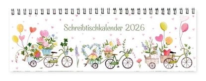Tischkalender Auf ins Glück 2026, Silke Leffler - Paperback - 9783911060486