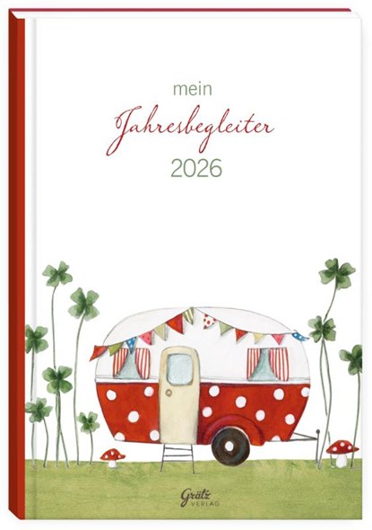 Taschenkalender Das Leben ist eine Reise 2026, Silke Leffler - Gebonden - 9783911060516