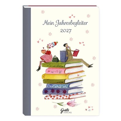 Taschenkalender Bücher 2027, Silke Leffler - Gebonden - 9783911060813