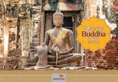 RELAXING BUDDHA Kalender 2026, PHOTON® Verlag - Paperback - 9783911156301