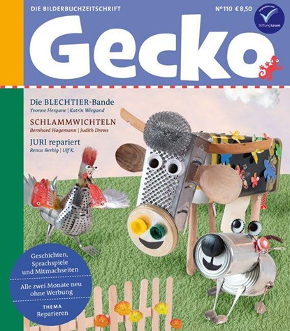 Gecko Kinderzeitschrift Band 110, Yvonne Hergane ; Bernhard Hagemann ; Renus Berbig ; Ina Nefzer - Paperback - 9783911209090