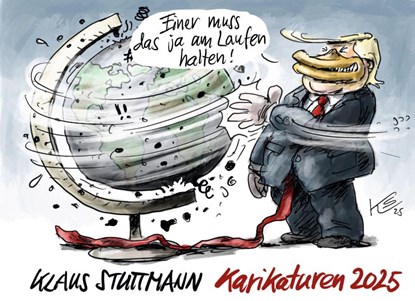 Stuttmann Karikaturen 2025, Klaus Stuttmann - Paperback - 9783911870009
