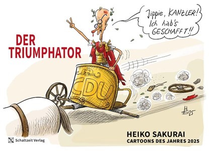 Cartoons des Jahres 2025, Heiko Sakurai - Paperback - 9783911870016
