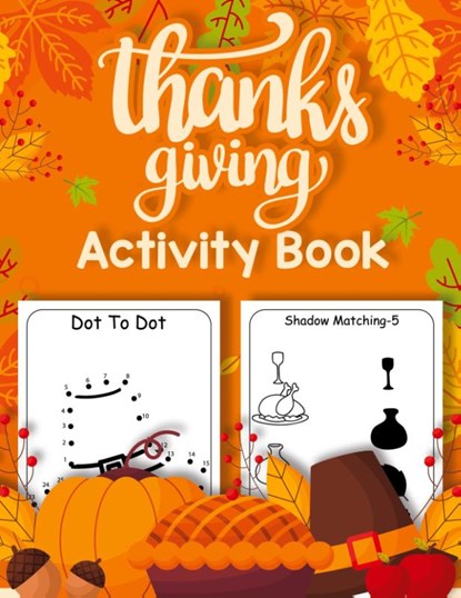 Thanksgiving Activity Book for Kids 4-8, Laura Bidden - Paperback - 9783915760115