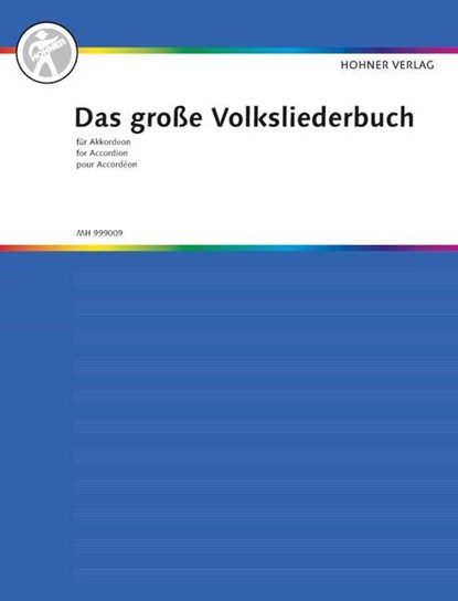 Das große Volksliederbuch für Akkordeon, niet bekend - Gebonden - 9783920468099
