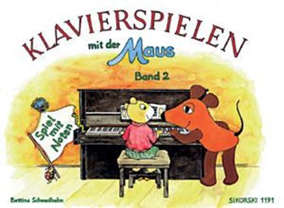 Klavierspielen mit der Maus 2. Spiel mit Noten, Bettina Schwedhelm - Paperback - 9783920880624