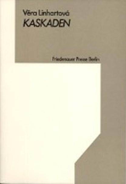Kaskaden, LINHARTOVÁ,  Vera - Paperback - 9783921592496