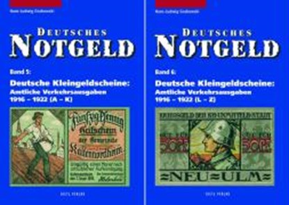 Deutsches Notgeld, Band 5 + 6, Hans-Ludwig Grabowski - Paperback - 9783924861858