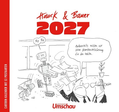 Hauck & Bauer Postkartenkalender 2027, Dominik Bauer - Paperback - 9783927216969