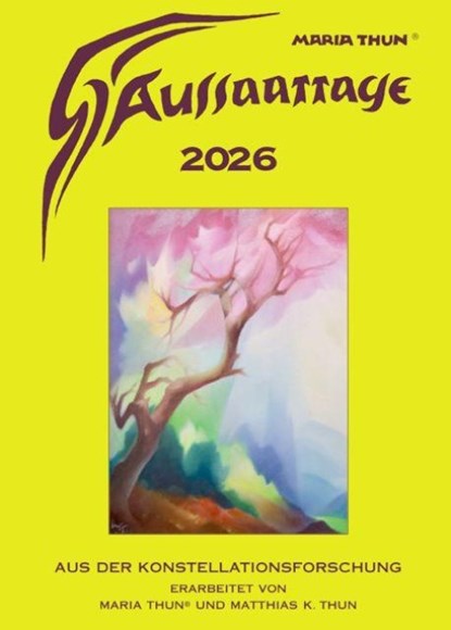 Aussaattage 2026 Maria Thun, Matthias K. Thun - Paperback - 9783928636810