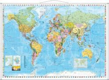 Weltkarte englisch, niet bekend - Gebonden - 9783929627855
