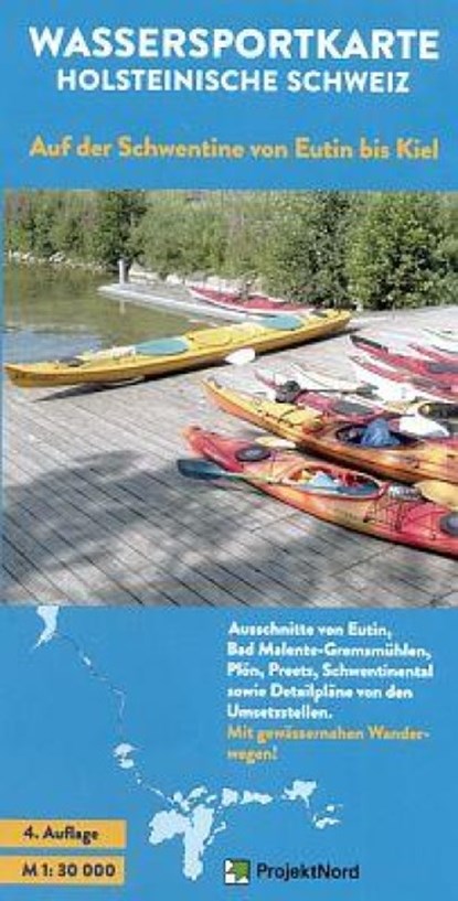 Wassersportkarte Holsteinische Schweiz 1 : 30 000, Peter Knoke - Gebonden - 9783931099138