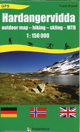 Hardangervidda 1 : 150 000 -  - 9783931099251