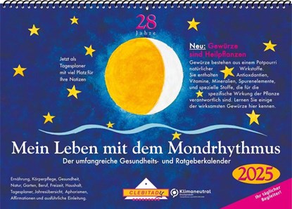 Mein Leben mit dem Mondrhythmus 2026, Edith Stadig - Paperback - 9783932547294