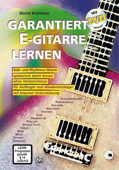 Garantiert E-Gitarre lernen, Bernd Brümmer - Paperback - 9783933136534