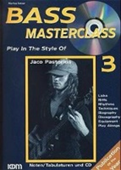 Bass Masterclass Band 03, SETZER,  Markus - Paperback - 9783933316561