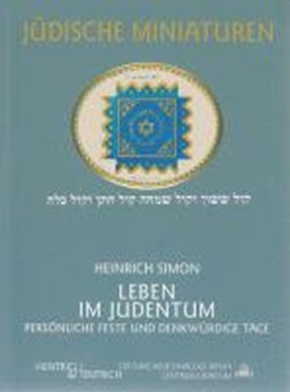 Simon, H: Leben im Judentum, SIMON,  Heinrich - Paperback - 9783933471666