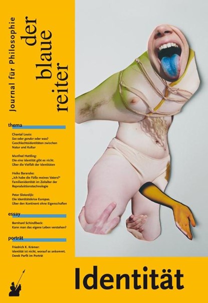 Der Blaue Reiter. Journal für Philosophie / Identität, Jochen Hörisch ; Michael Quante ; Peter Sloterdijk - Paperback - 9783933722959