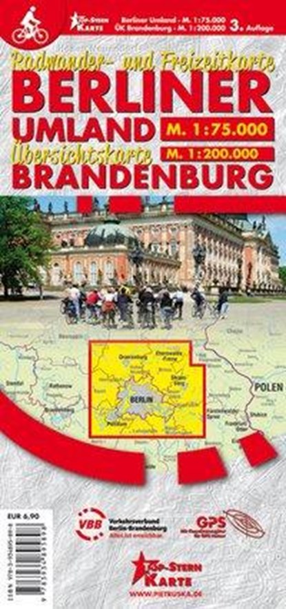 Berliner Umland und Übersichtskarte Brandenburg 1 : 75 000, niet bekend - Gebonden - 9783934895898