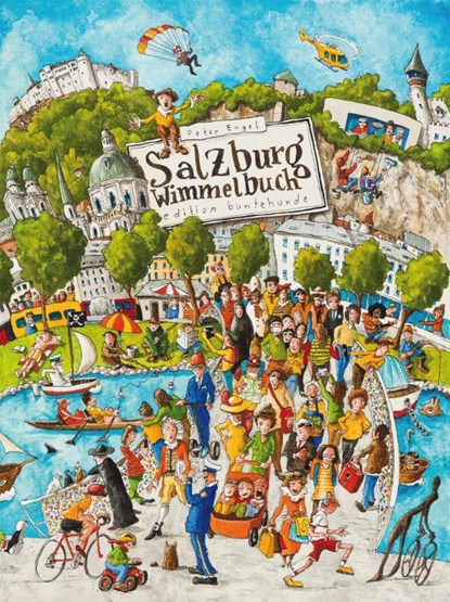 Salzburg Wimmelbuch, Peter Engel - Gebonden - 9783934941991