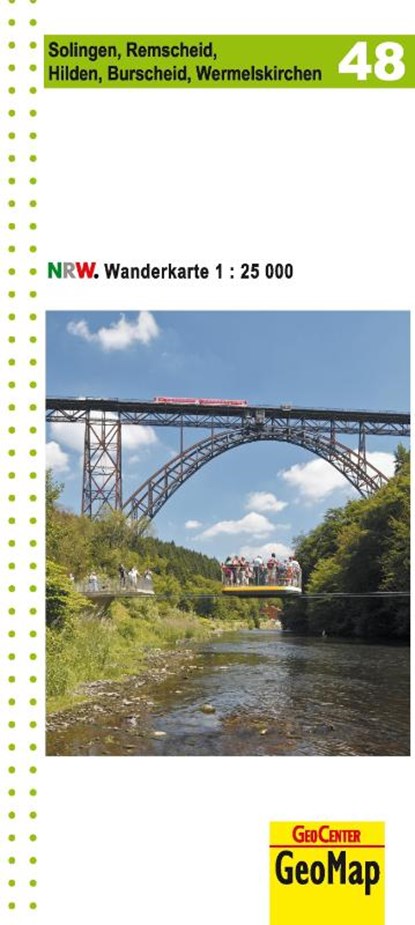 NRW Wanderkarte 48 Solingen, Remscheid, Hilden, Burscheid, Wermelskirchen 1 : 25 000, niet bekend - Gebonden - 9783936184587