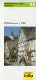 Wanderkarte 60 Bad Berleburg, Bad Laasphe, Hilchenbach 1 : 25 0000 | auteur onbekend | 