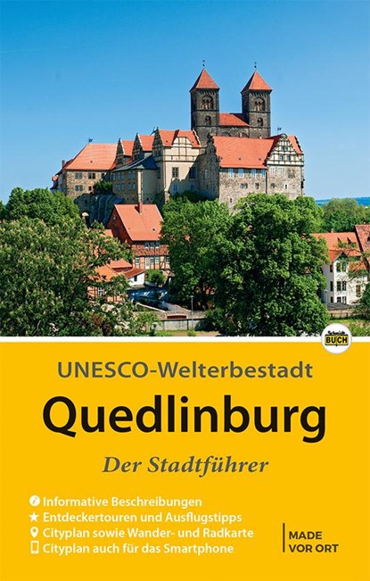 Quedlinburg - Der Stadtführer, Wolfgang Hoffmann - Paperback - 9783936185850